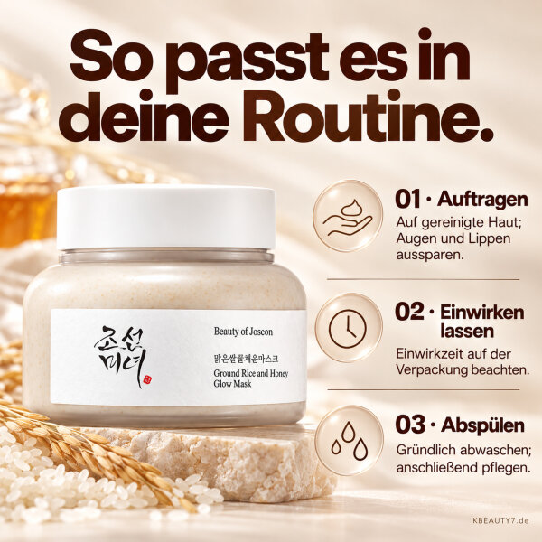 Beauty Of Joseon Ground Rice And Honey Glow Mask 150ml – Produktbild 3