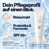 Beauty Of Joseon Relief Sun Rice + Probiotics Spf50 Sunscreen 50ml