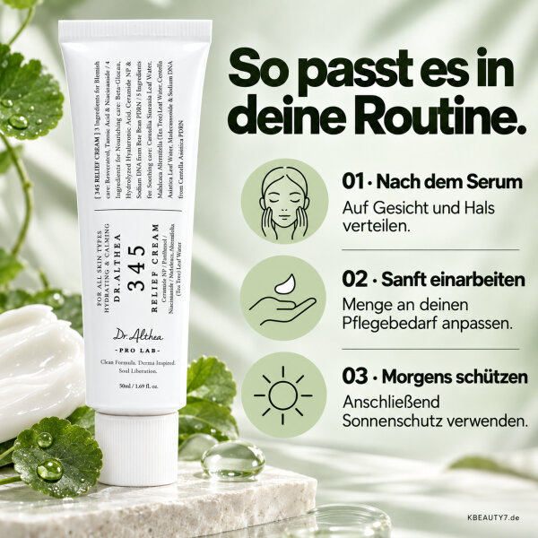 Dr. Althea 345 Relief Cream Moisturizer – Produktbild 3