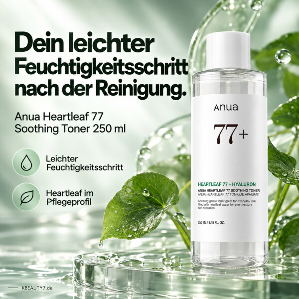 Anua - Heartleaf 77% Soothing Toner – Produktbild 4