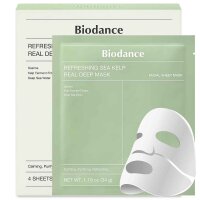 Biodance Refreshing Sea Kelp Real Deep Mask 4 Stück